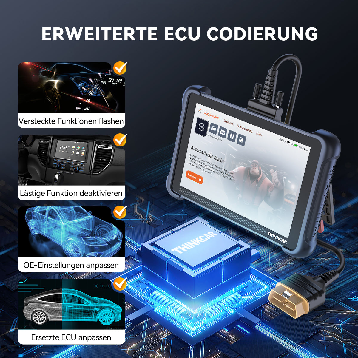 ADVANCED ECU CODING SCAN TOOL - Thinkcar Thinkscan 689