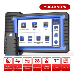 MUCAR VO7S Bidirektional Obd2 Diagnosegerät für Alle Fahrzeuge