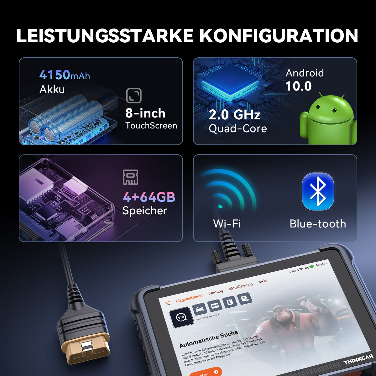 Parameter des Thinkcar Thinkscan 689