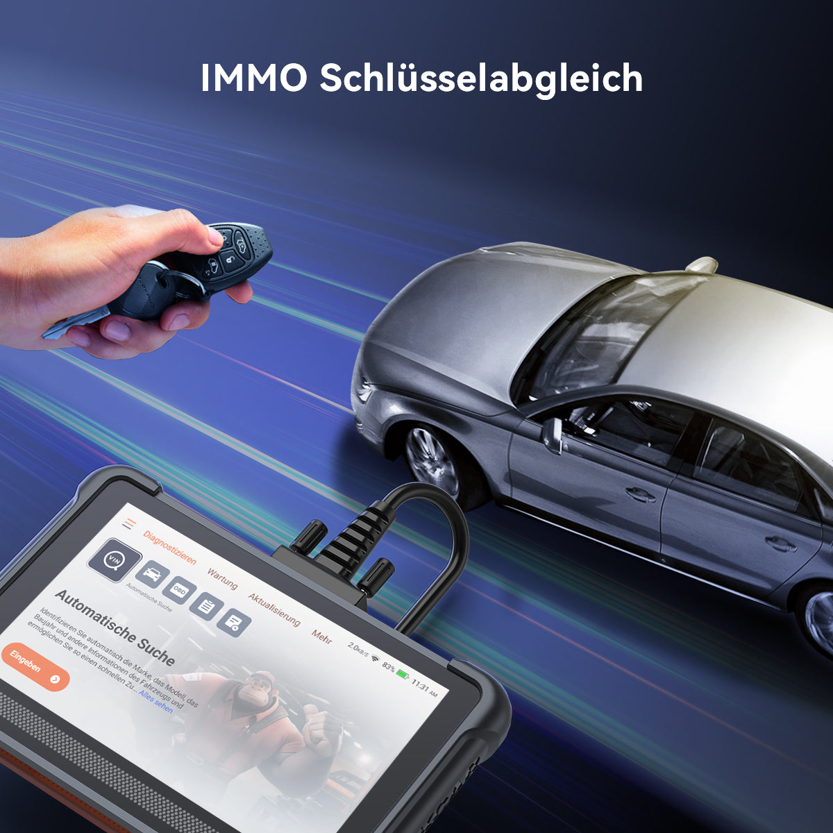 Thinkscan 672 IMMo Schlüsselabgleich