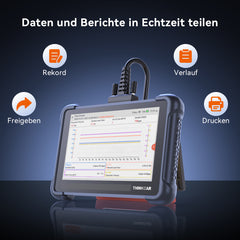 Thinkscan 672 Echte Live-Daten & Bericht teilen