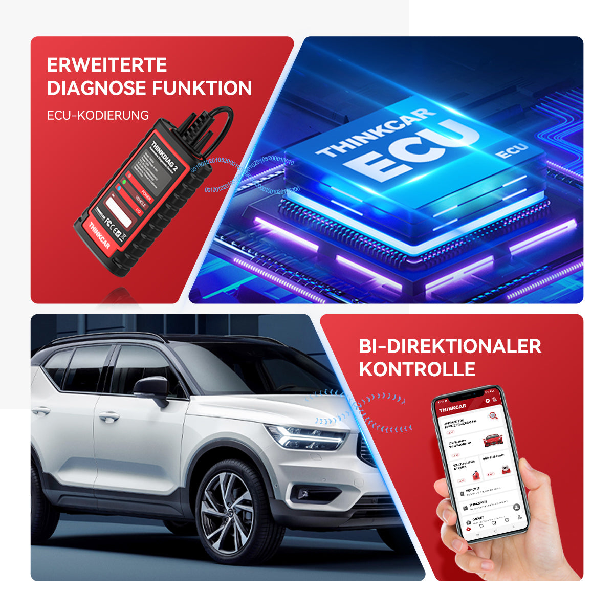 Thinkdiag2 ECU-Codierung & Bidirektionale Steuerung