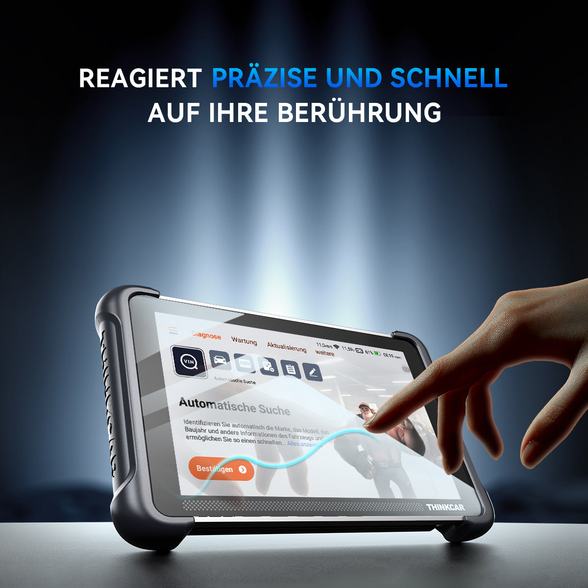 SCHUTZFOLIE AUS GEHÄRTETEM GLAS FÜR THINKSCAN 689/689BT