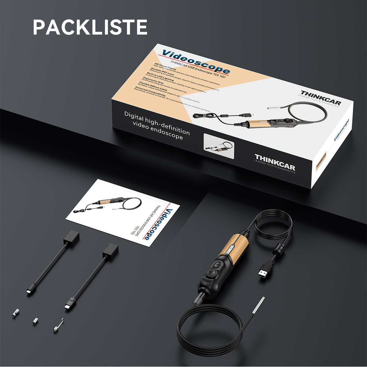 THINKCAR USB ENDOSCOPE TES 102