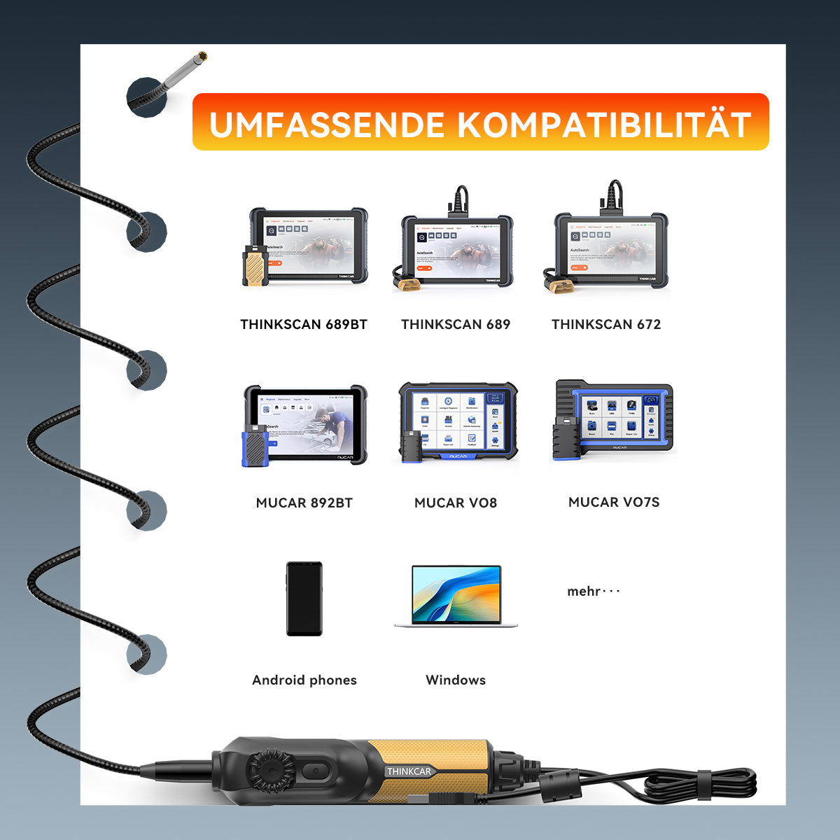 THINKCAR USB ENDOSCOPE TES 102