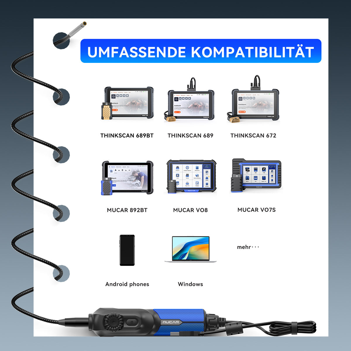 MUCAR USB ENDOSKOP E021
