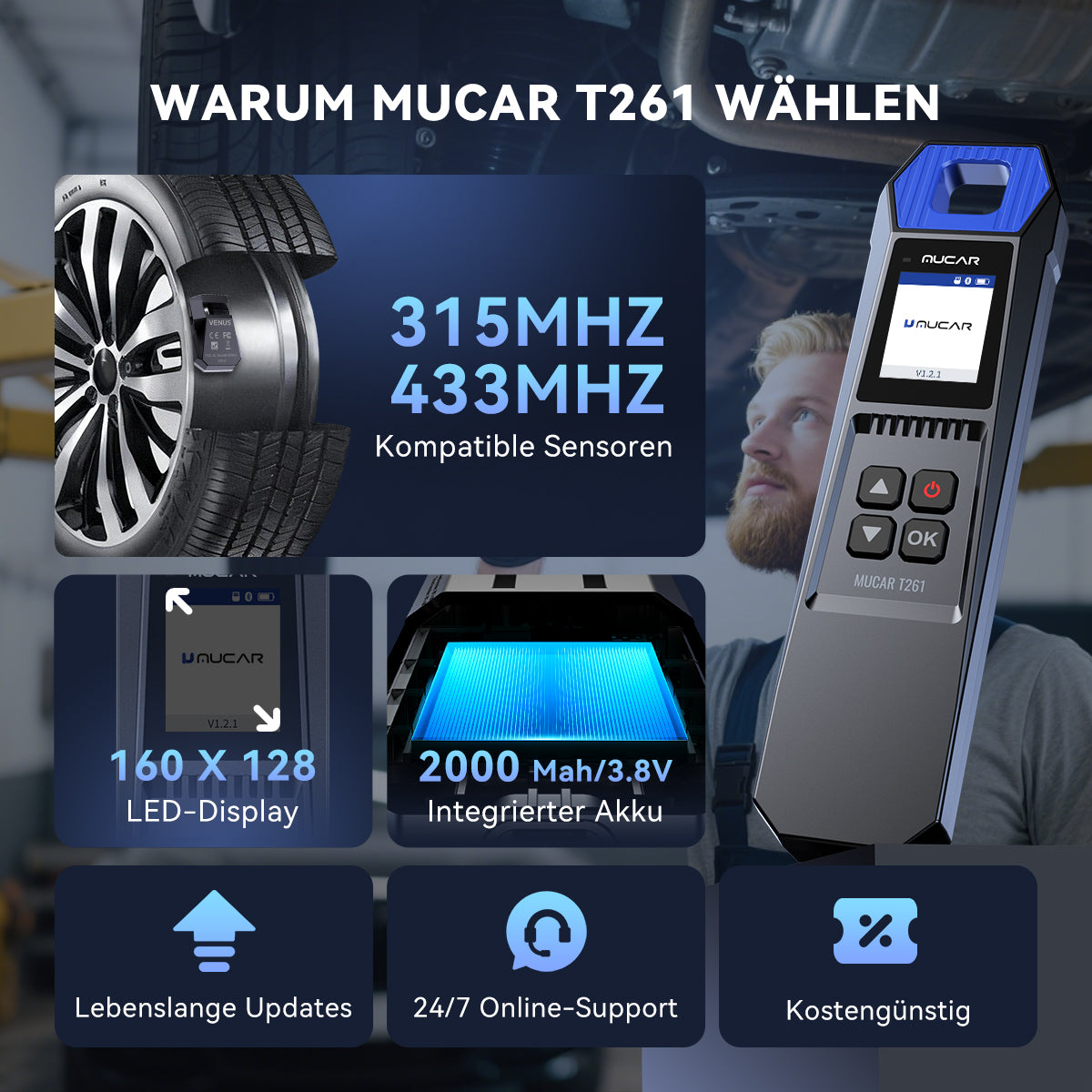 MUCAR T261 TPMS