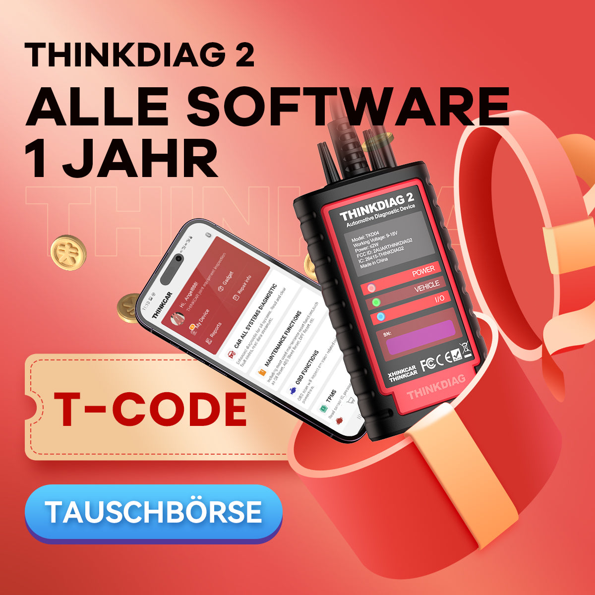 THINKDIAG2 1 JAHR SOFTWARE-ABONNEMENT