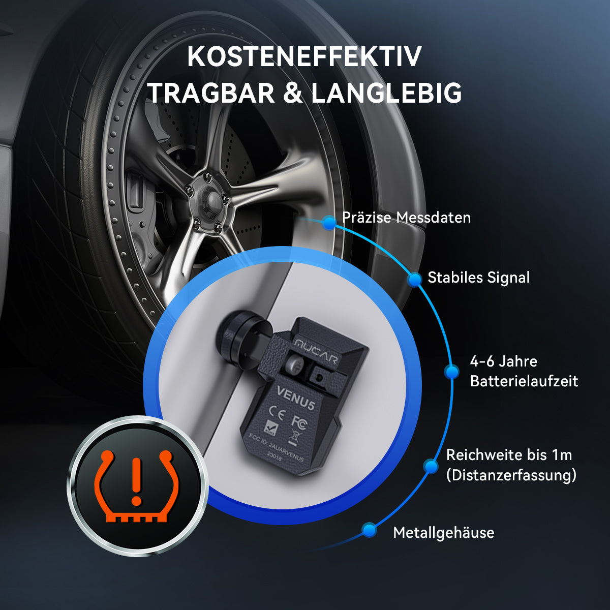 MUCAR VENU5 Reifendrucksensor